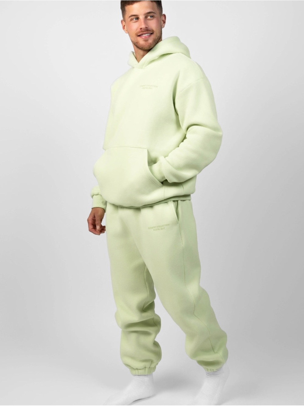 NWT Comfrt Pastel Collection Honeydew Sweatpants M - Picture 4 of 6